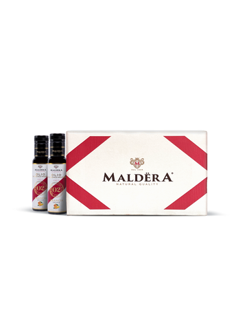 Olio da condimento aromatizzato all'arancia